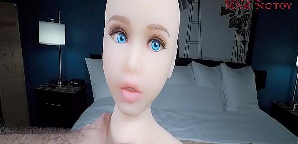  Silicone Girl Doll Fuck Hard